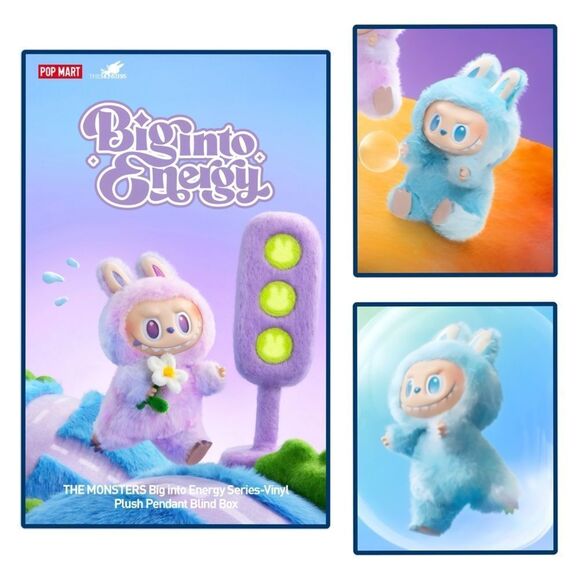 Pop Mart Big Into Energy Labubu Hope - Picture 2 of 16